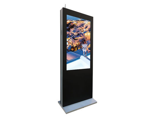 品質  Weatherproof Outdoor Digital Signage Outdoor Touch Screen Kiosk OEM 工場