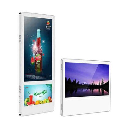 品質  Indoor Elevator Media Wall Mounted Digital Advertising Screen For Customizable Advertising Display 工場