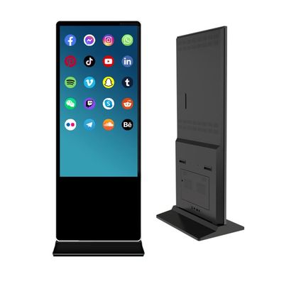 Android Windows オペレーティング システム 付き 室内 床 立体 デジタル サイネージ ディスプレイ