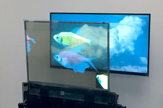 高明るさ OLED 透明ディスプレイ,フルカラー 透明 OLED 画面 多用途