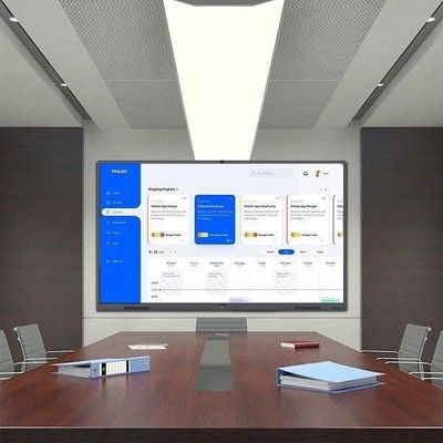 4K 電子インタラクティブタッチスクリーン ホワイトボード 教育訓練事務所