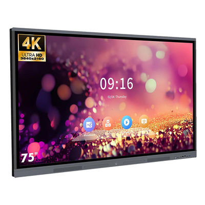 4K フラットデジタル マルチタッチ インタラクティブなホワイトボード 86