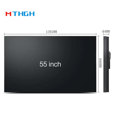 55インチ 4K 8K 壁に設置されたCMビデオLcd スプライシングスクリーン