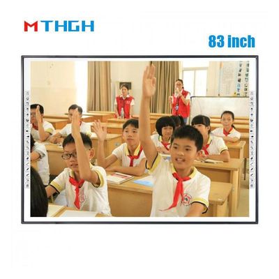 83インチ スマートインタラクティブなホワイトボード 60000時間 40ポイント 壁に固定