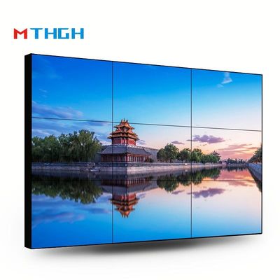 55インチ 明るさ 500cd/m2 LCD スプライススクリーン 1200:1コントラスト比 3.5mmシーム