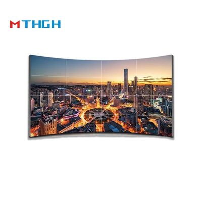 55インチ 明るさ 500cd/m2 LCD スプライススクリーン 1200:1コントラスト比 3.5mmシーム