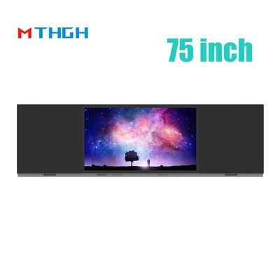 75インチインタラクティブタッチスクリーンディスプレイ スマートブラックボード LEDパネル 500cd/M2 学校教育