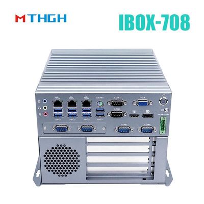 IBOX-708 SSD インテルコア I5 6500T インダストリアルミニPC 全アルミ・シャシ -20°C~60°C 温度