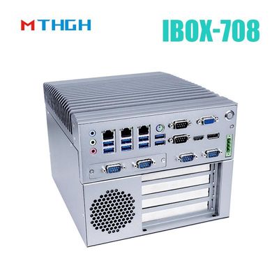 IBOX-708 SSD インテルコア I5 6500T インダストリアルミニPC 全アルミ・シャシ -20°C~60°C 温度
