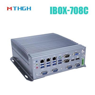 IBOX-708C インダストリアルミニPC HDMI/DP/VGA 6*COM 8*USB3をサポート.0