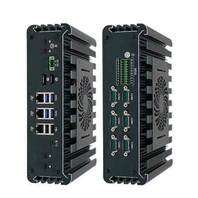クアッドコア IBOX-3126 ミニPC 3*インテル I225-V 2.5G LAN産業ワークステーション