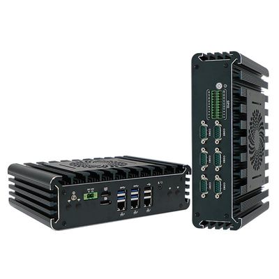クアッドコア IBOX-3126 ミニPC 3*インテル I225-V 2.5G LAN産業ワークステーション