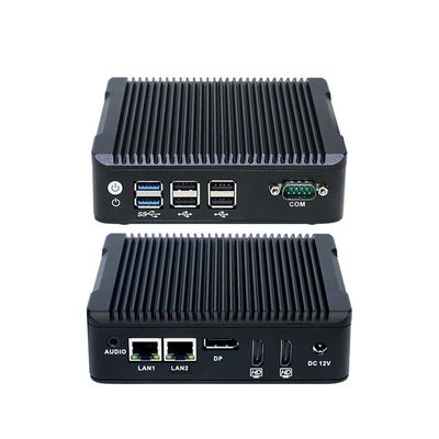 ナノ-N5プラス インダストリアルミニPC クワッドコアJ3710 1XMSATA 2.5 HDD 2XUSB30