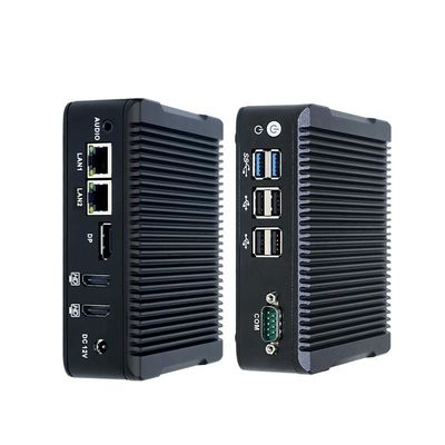 ナノ-N5プラス インダストリアルミニPC クワッドコアJ3710 1XMSATA 2.5 HDD 2XUSB30