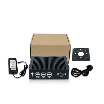 ナノ-N5プラス インダストリアルミニPC クワッドコアJ3710 1XMSATA 2.5 HDD 2XUSB30