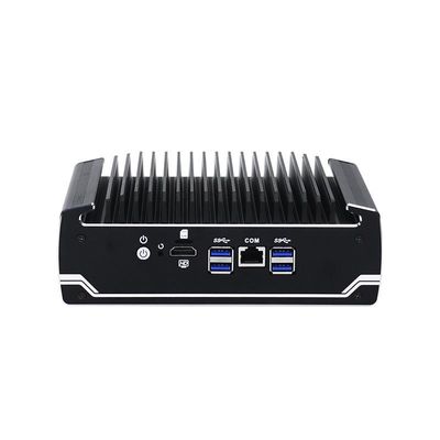 IBOX-501 N18 扇風機のないミニ産業用PC クアッドコア 32 GB MSATA付きストレージ