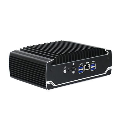 IBOX-501 N18 扇風機のないミニ産業用PC クアッドコア 32 GB MSATA付きストレージ