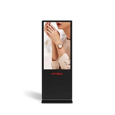 49インチ 床立デジタルサイネージディスプレイ 8GB/16GB ストレージ あなたのビジネスのために