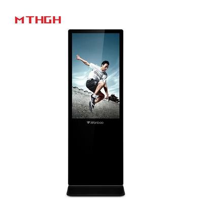 49インチ 床立デジタルサイネージディスプレイ 8GB/16GB ストレージ あなたのビジネスのために