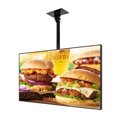レストラン 電子 デジタル サイネージ 49 インチ 壁掛け デジタル ディスプレイ 3840×2160 解像度
