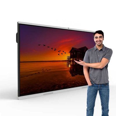 178° H/V 視角 インタラクティブなタッチスクリーン ホワイトボード プロのプレゼンテーションのためのプレゼンテーションボード