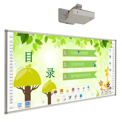 USB3.0 インタラクティブなディスプレイ 教室,106''タッチスクリーン 教室ボード