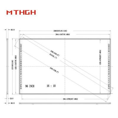 96インチ インタラクティブなホワイトボード 簡単 コラボレーション スマート デジタル ホワイトボード 学校に適しています