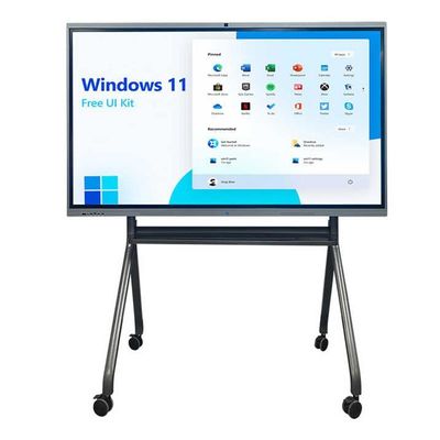 55インチインタラクティブホワイトボード 16 9 図面比と 350cd/M2 亮度 教えるために