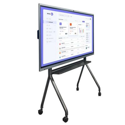 65インチインタラクティブなスマートホワイトボード 3840x2160 4K スクリーンパネル Android アプリソフトウェア