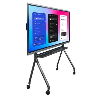 65インチインタラクティブなスマートホワイトボード 3840x2160 4K スクリーンパネル Android アプリソフトウェア