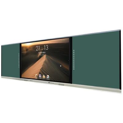 75インチインタラクティブなスマートデジタルブラックボード 声/顔認識/AIカメラ,Android/Windowsシステム